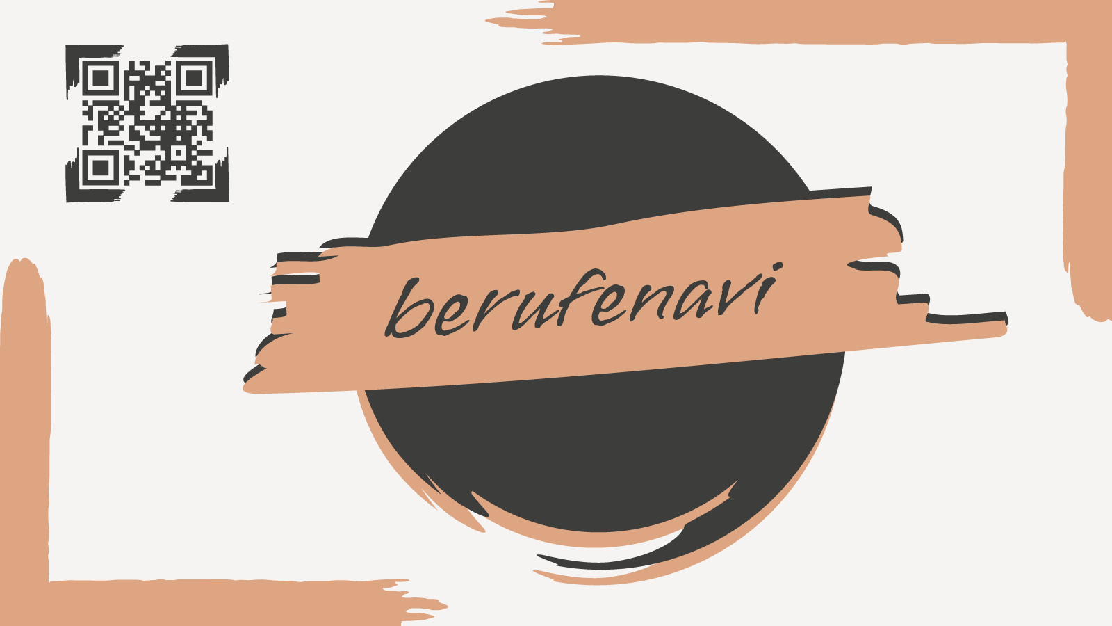Thumbnail: berufenavi - Kreis mit beschrifteten Banner