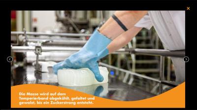 Herstellung eines Bonbons