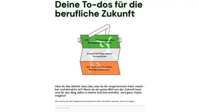 Auszug Ingame: Ergebnisseite Lebensweg