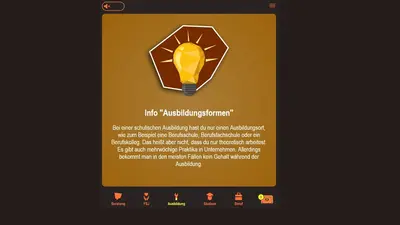 Ingame Screen: Infokarte