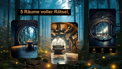 Einblicke ins Spiel: Screenshot der Räume