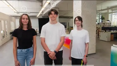 Screenshot Berufsfeldpanorama Medienberufe Begrüßung